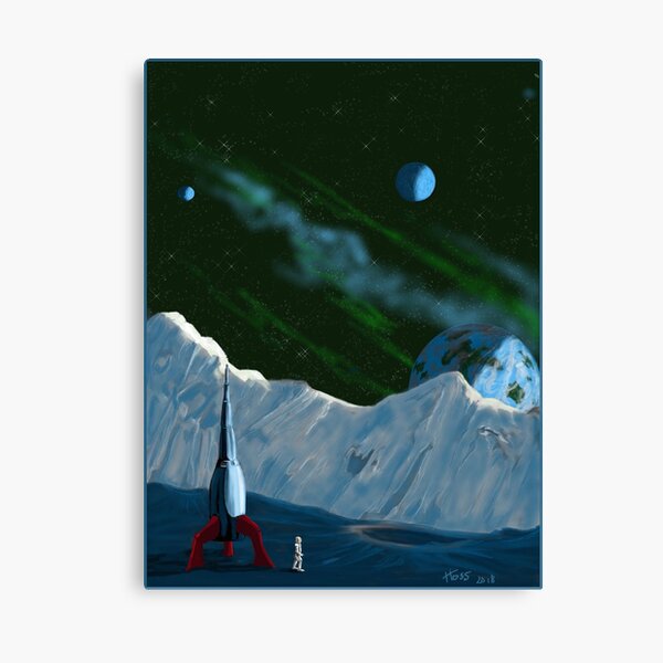 Spacewalk Canvas Print