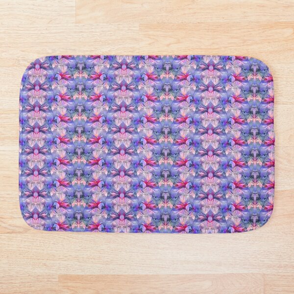 Item preview, Cheerful Purple Silk Floral Pattern designed and sold by siwabudda.