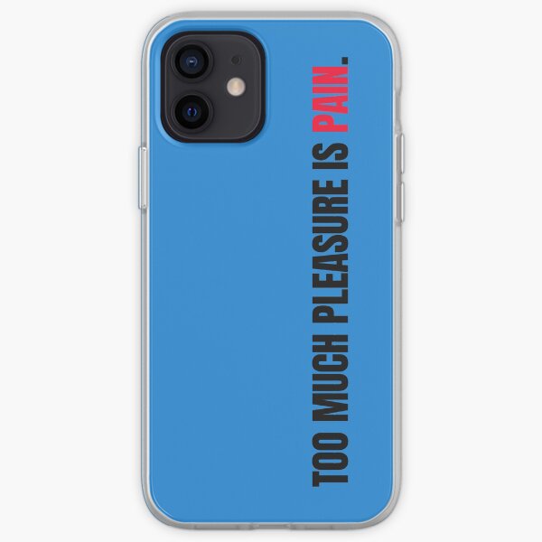 too much pleasure is pain Post Malone iPhone Soft Case