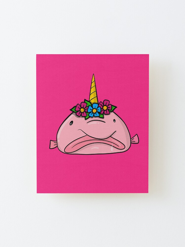 Expressions of Blobfish, Funny Ugly Fish Meme Postcard for Sale by  BornDesign