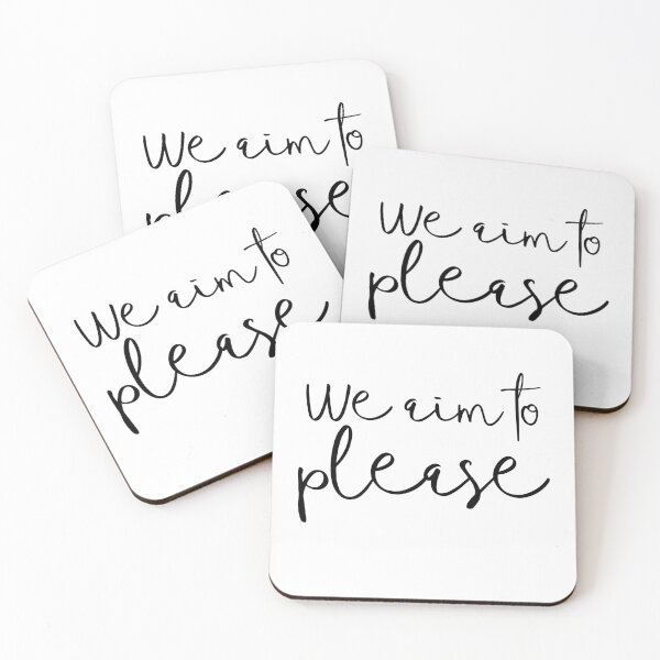 Item preview, We aim to please designed and sold by caddystar.