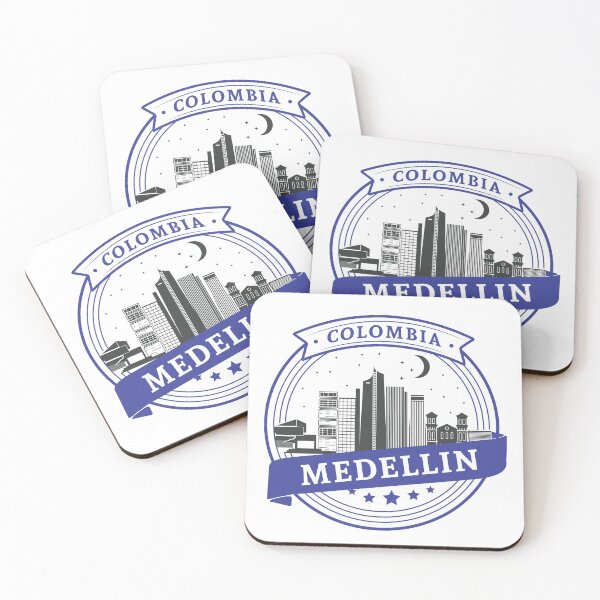 Item preview, Medellin Colombia Skyline Logo T-Shirt designed and sold by Timcito.