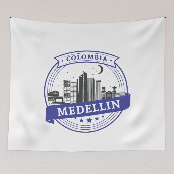 Item preview, Medellin Colombia Skyline Logo T-Shirt designed and sold by Timcito.