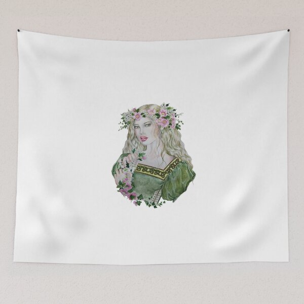 Item preview, Guinevere medieval celtic lady designed and sold by Gabriella  Szabo.