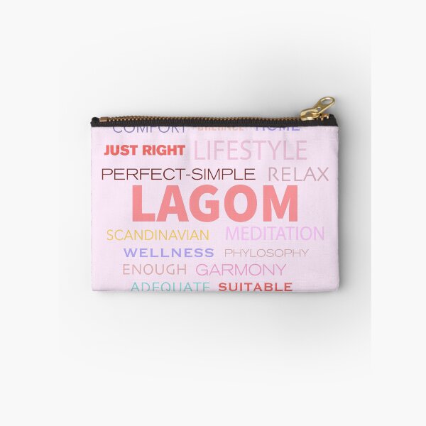 Item preview, Concept of Lagom Scandinavian lifestyle philosophy designed and sold by Vgdesign4.