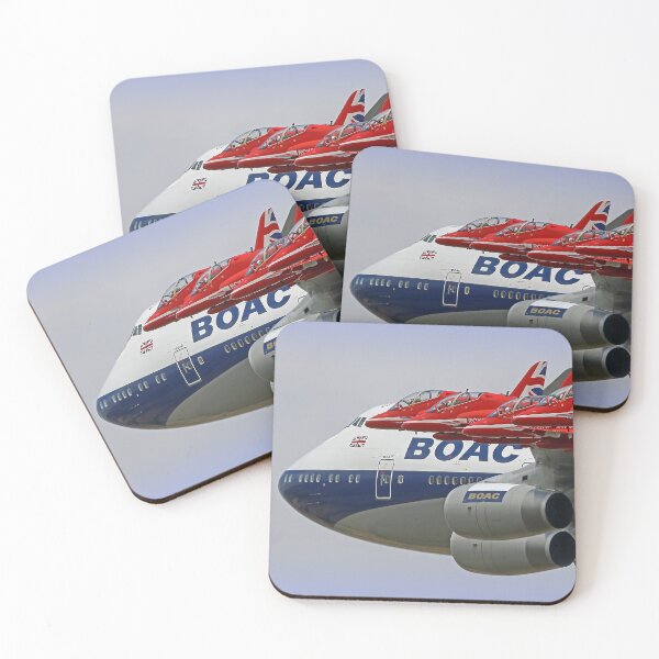 Item preview, BOAC  747 with The Red Arrows Flypast - 3 designed and sold by Colin  Williams Photography.