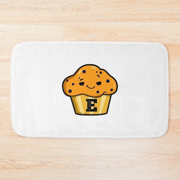 Artikelvorschau, Alphabet-Buchstabe E Nettes Muffin entworfen und verkauft von kidsmonogram.