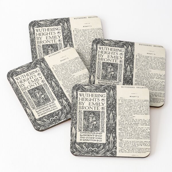 Item preview, Wuthering Heights Pages Black - London Published Edition designed and sold by AJHateley.