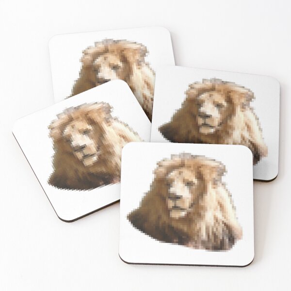 Item preview, Pixel Lion designed and sold by RetroCave.