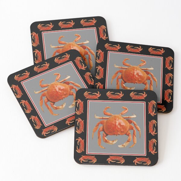 Item preview,  BLACK-GREY BEACH CRAB ART  designed and sold by sharlesart.
