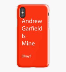 Andrew Garfield is Mine iPhone Case