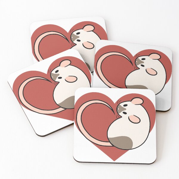 Item preview, Heart Rat - Siamese designed and sold by Ratfrens.