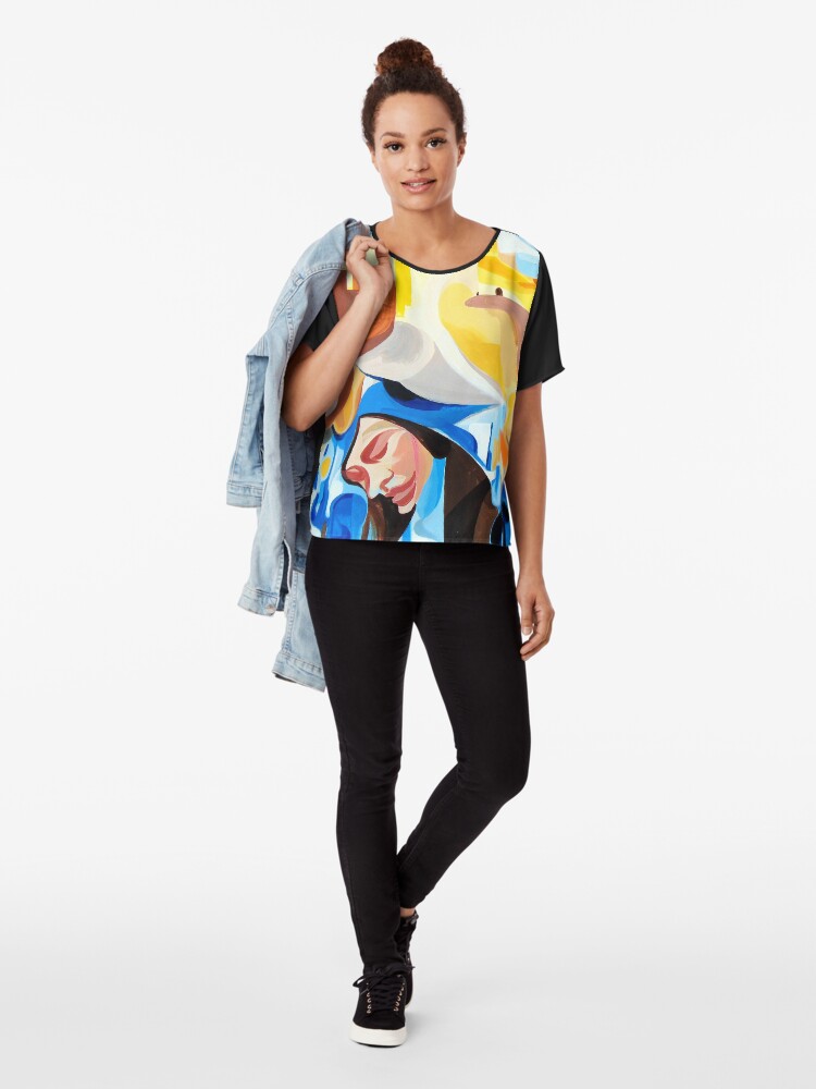 Alternate view of Introspection Chiffon Top