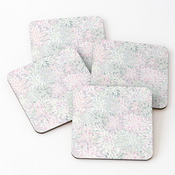 Item preview, Floral Pattern Petals, Blush Pink and Green designed and sold by meggydesigns.