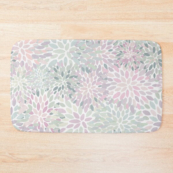 Item preview, Floral Pattern Petals, Blush Pink and Green designed and sold by meggydesigns.