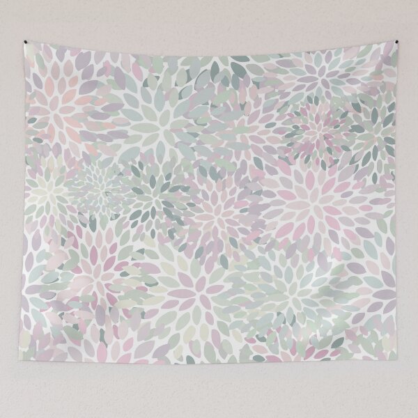 Item preview, Floral Pattern Petals, Blush Pink and Green designed and sold by meggydesigns.
