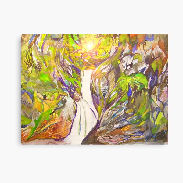 Waterfall Metal Print