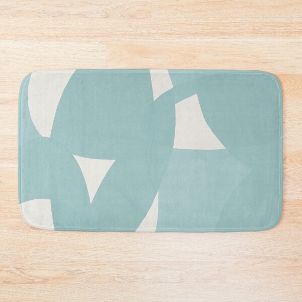Item preview, Abstract in dusty light blue and neutral shades designed and sold by BlertaDK.