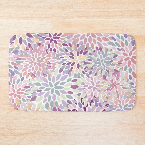 Item preview, Colorful, Petals Floral Pattern  designed and sold by meggydesigns.