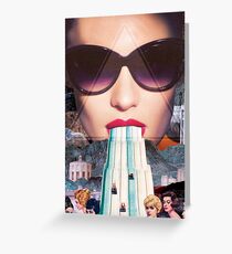 Pool Side Greeting Card