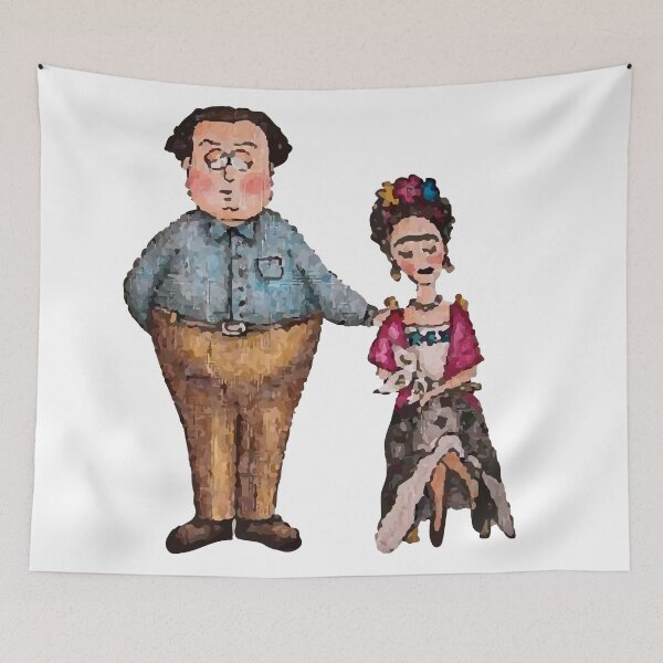 Item preview, Frida & Diego designed and sold by MonVerSer.