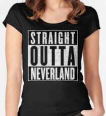 Neverland Represent! Women's Fitted Scoop T-Shirt