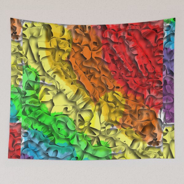 Item preview, Rainbow Ruffles designed and sold by Laura Korska.