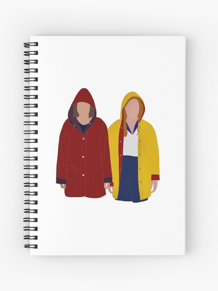 Eleven Max Stranger Things Spiral Notebook By Chloee2805 Redbubble