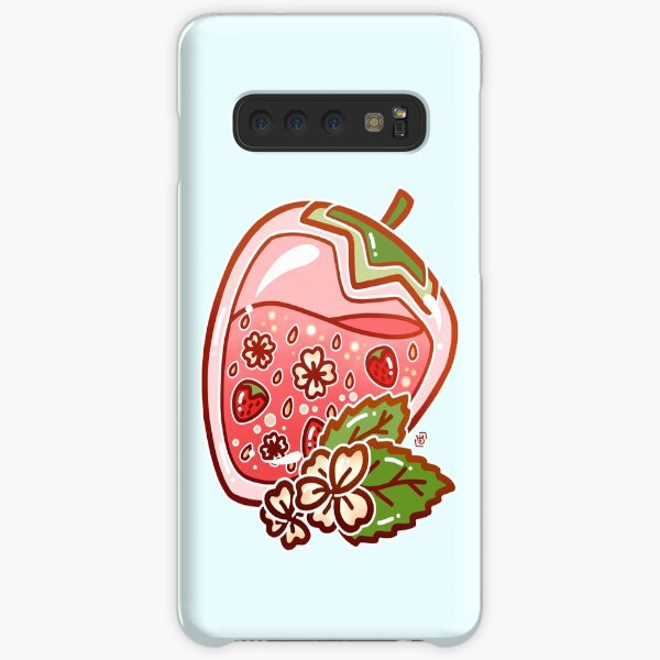 Glass Strawberry Samsung Galaxy Snap Case