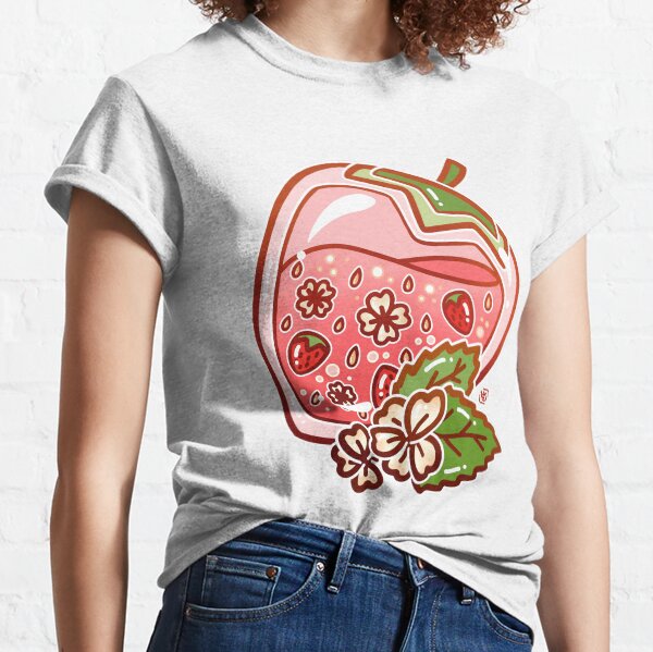 Glass Strawberry Classic T-Shirt