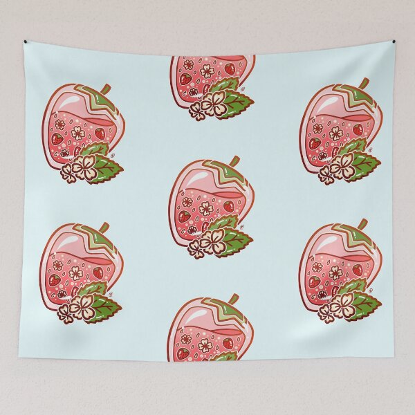 Item preview, Glass Strawberry designed and sold by heysoleilart.
