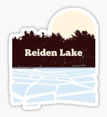 Reiden Lake (fringe) Sticker