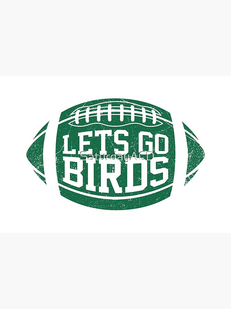 Lets Go Birds, Retro - White