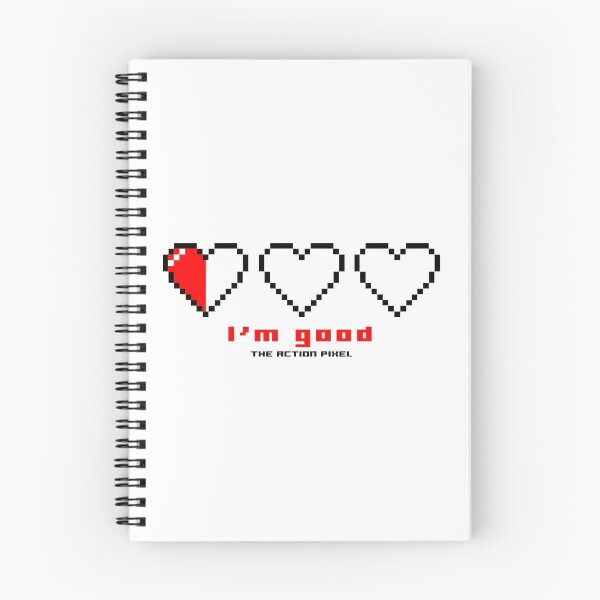 Item preview, "I'm Good" 3 Pixel Hearts designed and sold by TheActionPixel.