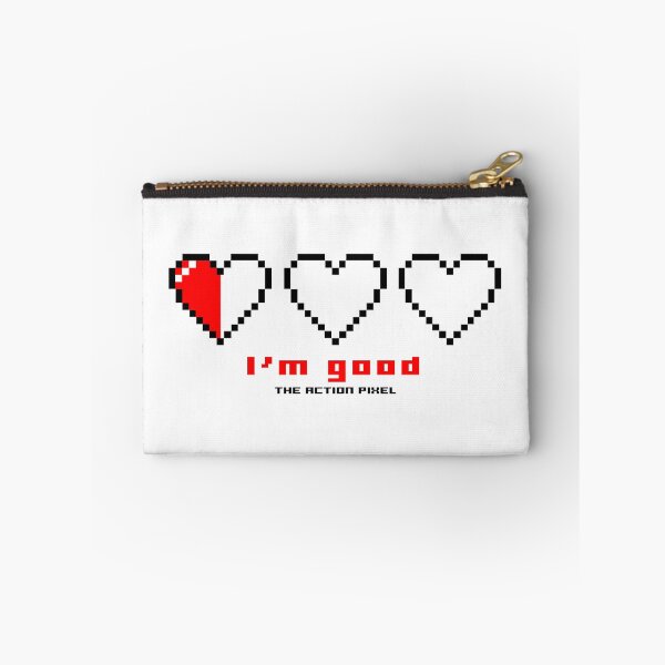 Item preview, "I'm Good" 3 Pixel Hearts designed and sold by TheActionPixel.