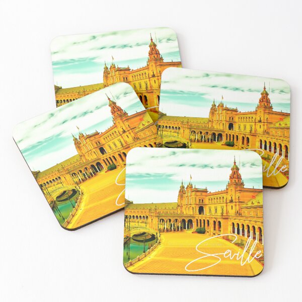 Item preview, seville spain art print designed and sold by printzshop.