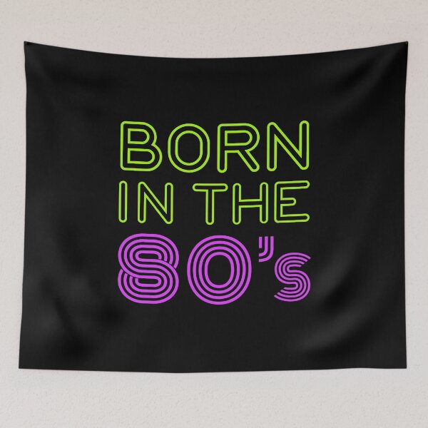 Item preview, Born in the 80's designed and sold by ActiveNerd.