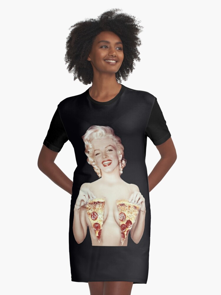 Marilyn Monroe- Pizza Sticker for Sale by IndecentDesigns