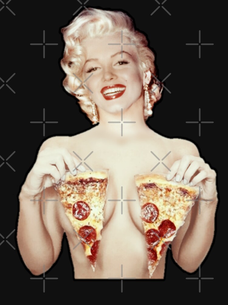 Marilyn Monroe- Pizza by IndecentDesigns