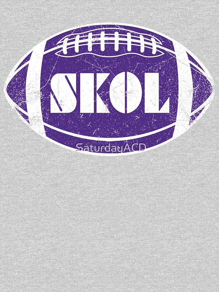 SKOL Retro Football - Yellow by SaturdayACD