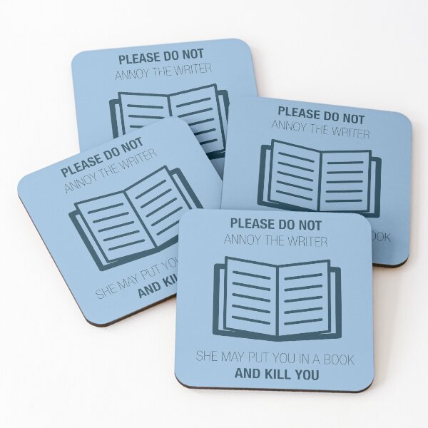 Item preview, Do Not Annoy The Writer - Funny Literature Design designed and sold by Creekman Designs.