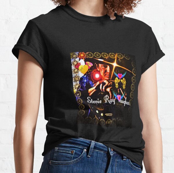 Stevie Ray Vaughn Tribute Double Trouble Art Classic T-Shirt