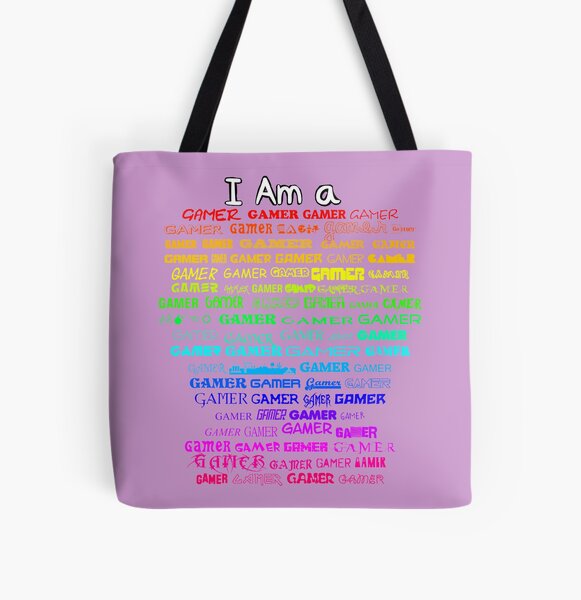 I Am a GAMER All Over Print Tote Bag