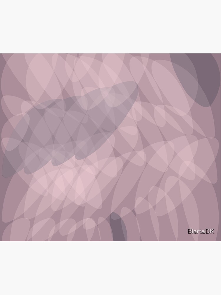 Blush Purple and Blue III by BlertaDK