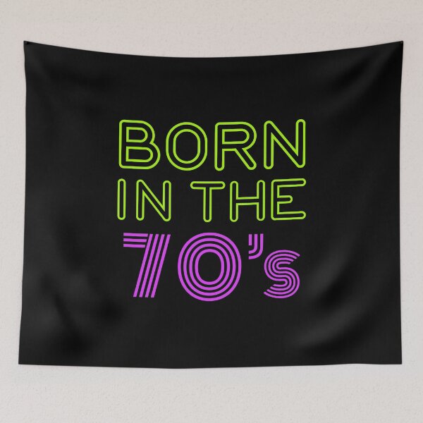 Item preview, Born in the 70's designed and sold by ActiveNerd.