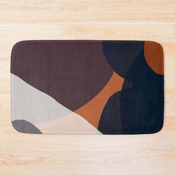 Item preview, Navy & Rust IX Abstract designed and sold by BlertaDK.
