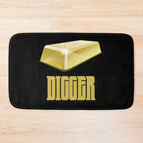 Item preview, Gold Digger Mining Gold Bar Tee For Miners designed and sold by Creekman Designs.