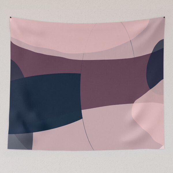 Item preview, Blush Purple and Blue II designed and sold by BlertaDK.