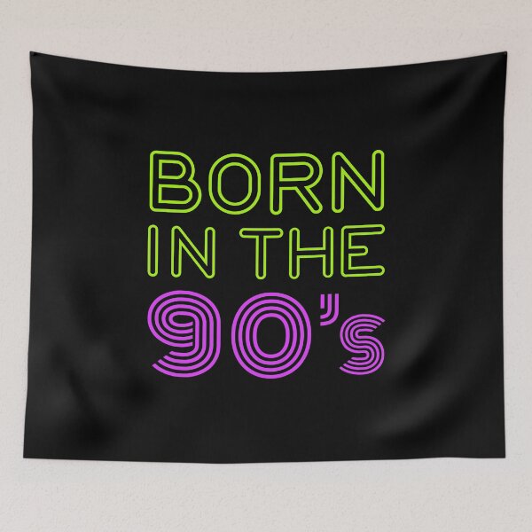 Item preview, Born in the 90's designed and sold by ActiveNerd.