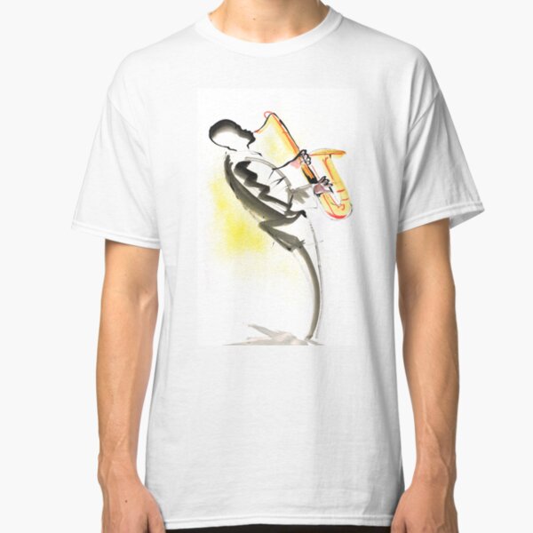 Jazz Saxophone Musician Classic T-Shirt